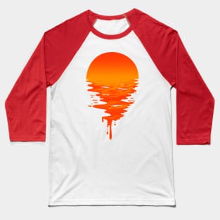 Sunset 6 Baseball T-Shirt